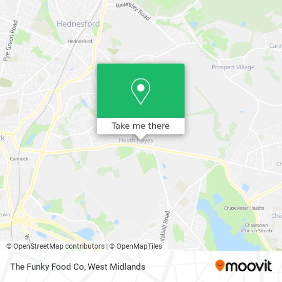 The Funky Food Co map