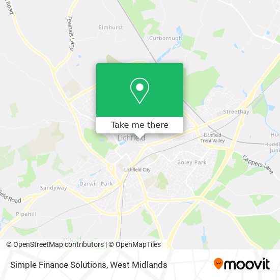 Simple Finance Solutions map
