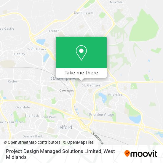 Project Design Managed Solutions Limited map