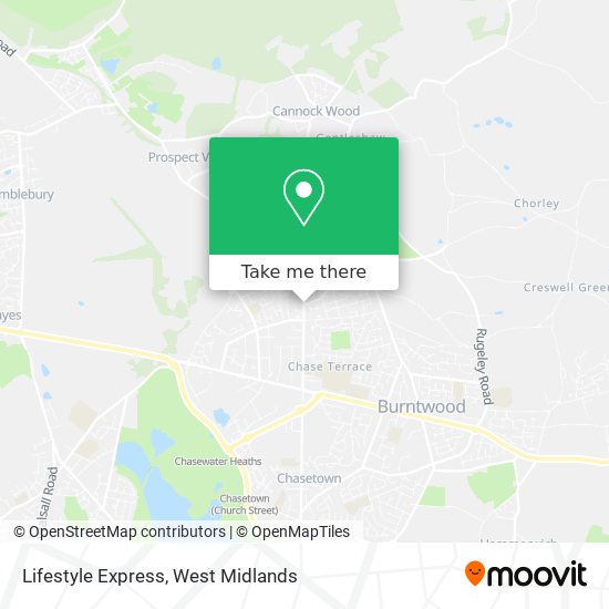 Lifestyle Express map