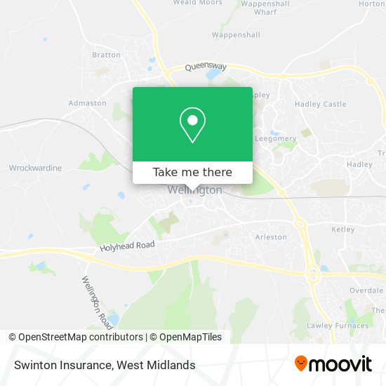 Swinton Insurance map