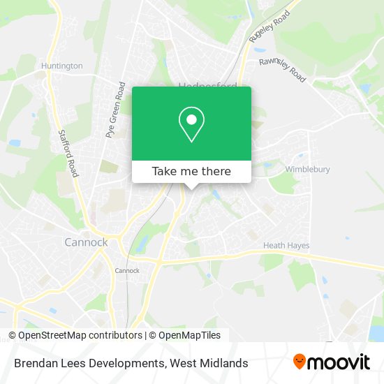 Brendan Lees Developments map