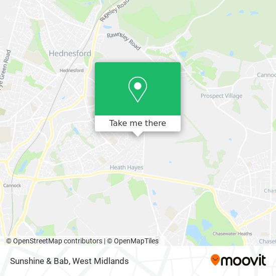 Sunshine & Bab map