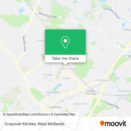 Cropover Kitchen map
