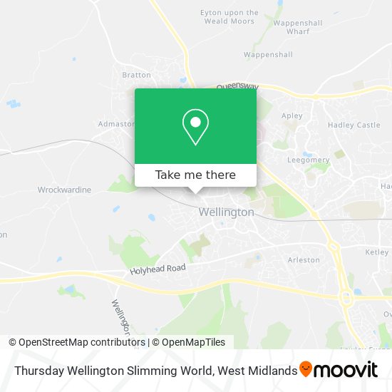 Thursday Wellington Slimming World map