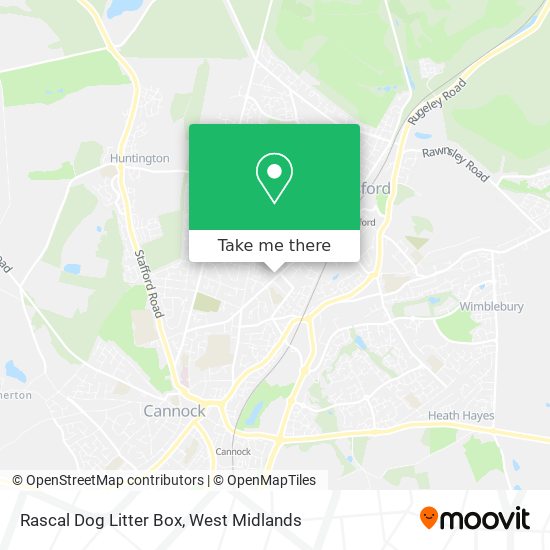 Rascal Dog Litter Box map