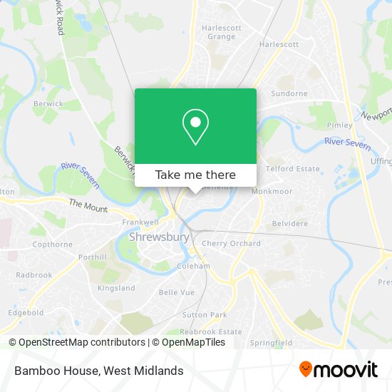 Bamboo House map