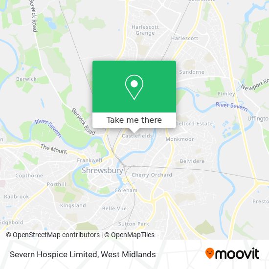 Severn Hospice Limited map