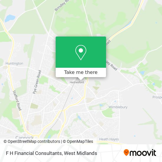 F H Financial Consultants map
