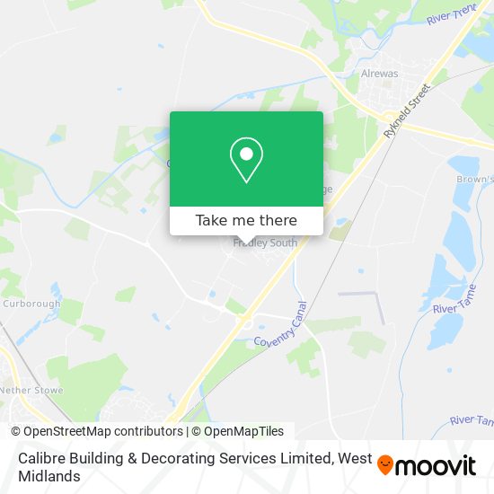 Calibre Building & Decorating Services Limited map
