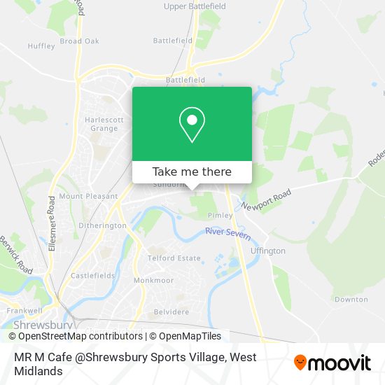 MR M Cafe @Shrewsbury Sports Village map