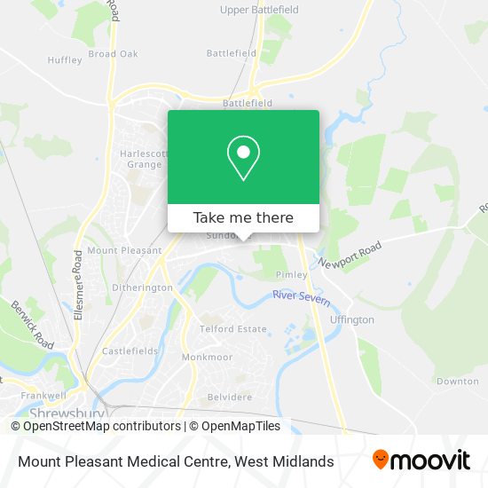 Mount Pleasant Medical Centre map