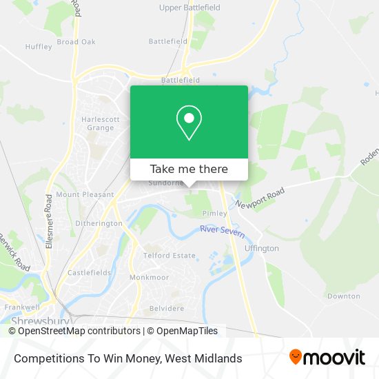 Competitions To Win Money map