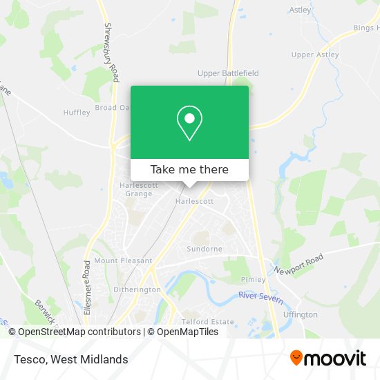 Tesco map