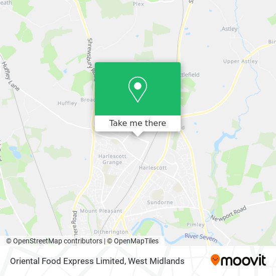 Oriental Food Express Limited map