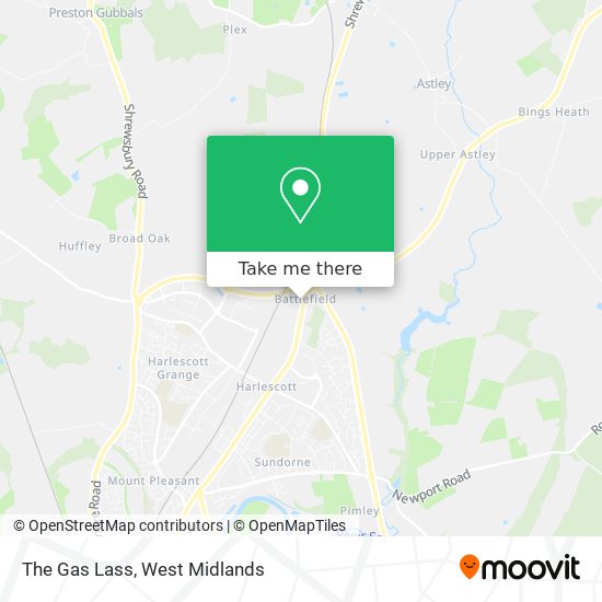 The Gas Lass map