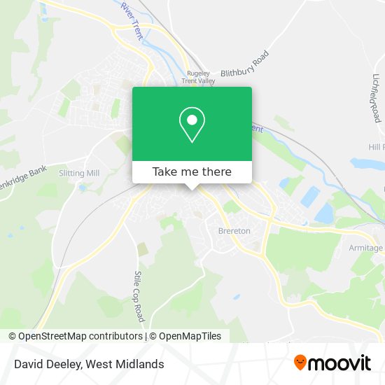 David Deeley map