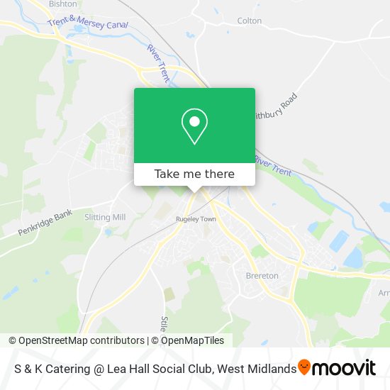 S & K Catering @ Lea Hall Social Club map