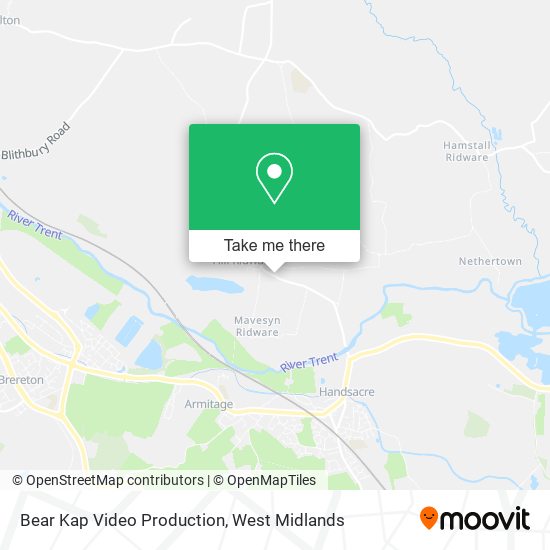 Bear Kap Video Production map