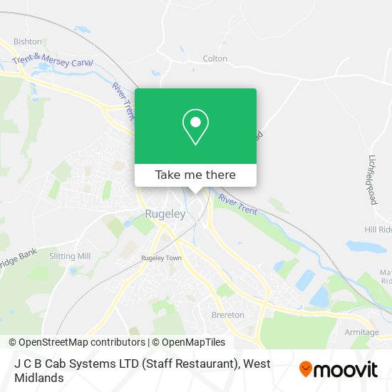 J C B Cab Systems LTD (Staff Restaurant) map