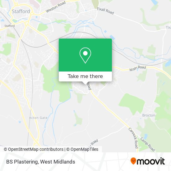BS Plastering map