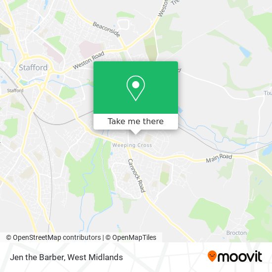 Jen the Barber map