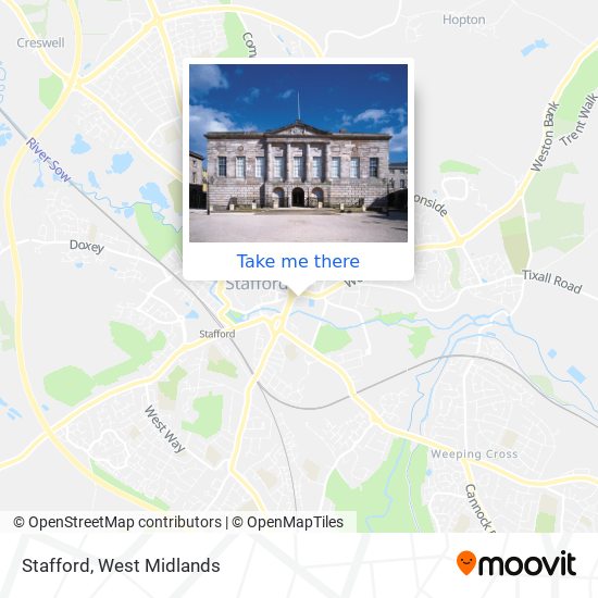 Stafford map