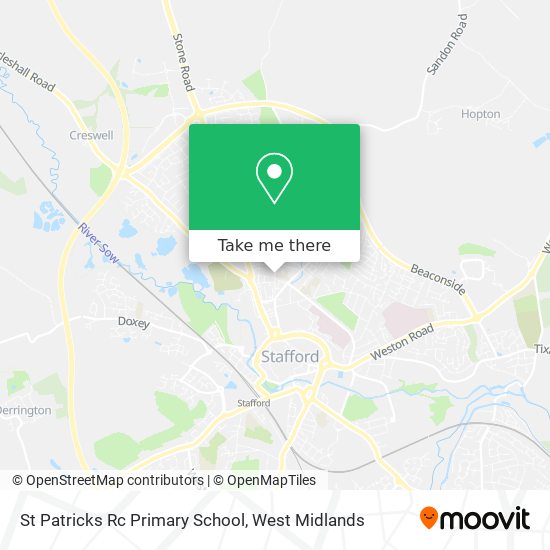 St Patricks Rc Primary School map