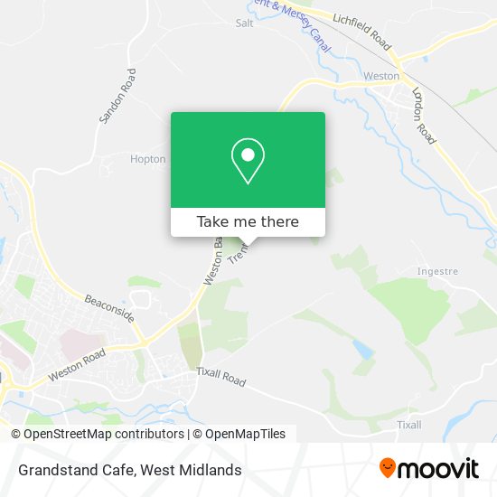 Grandstand Cafe map