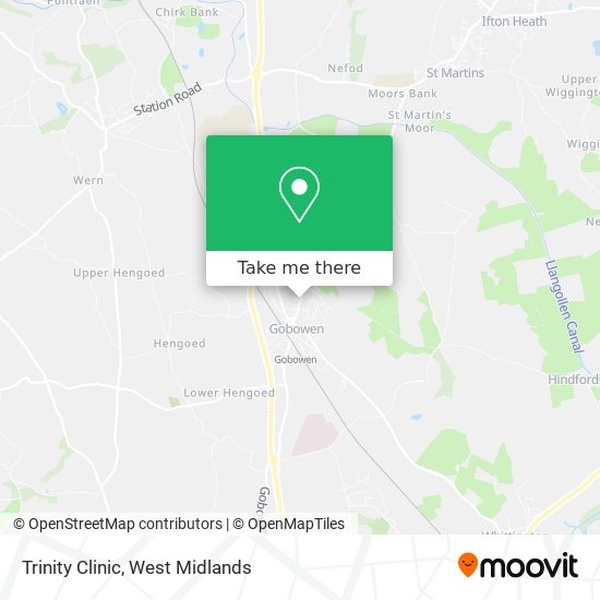 Trinity Clinic map
