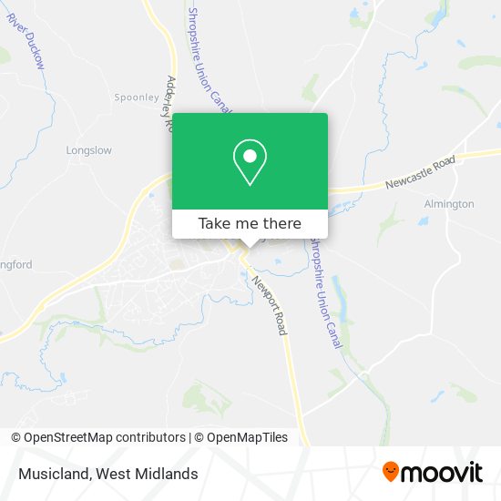 Musicland map
