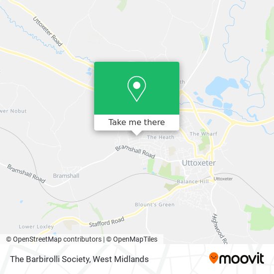 The Barbirolli Society map