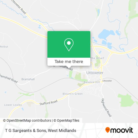 T G Sargeants & Sons map