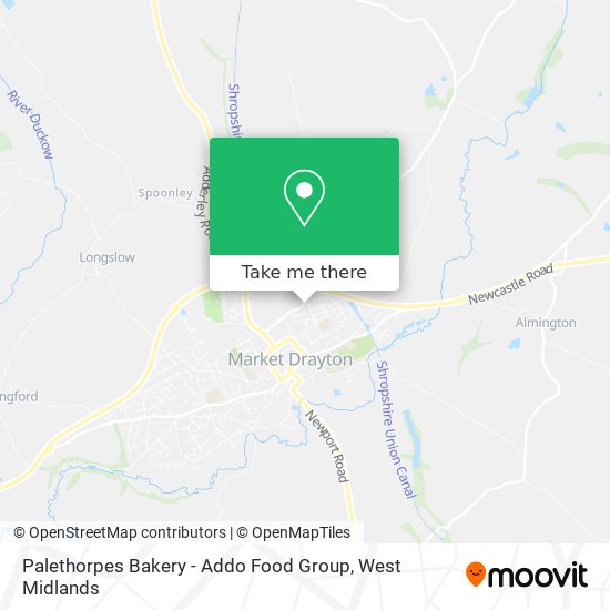 Palethorpes Bakery - Addo Food Group map