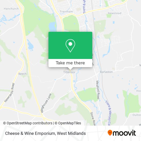 Cheese & Wine Emporium map