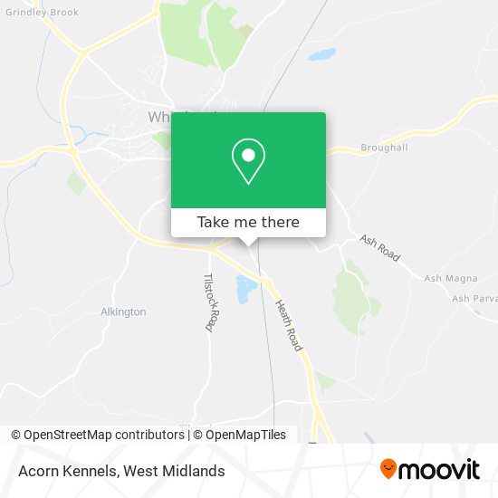 Acorn Kennels map
