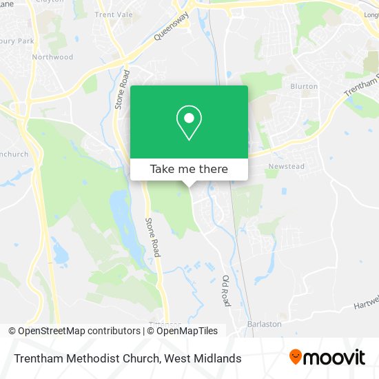 Trentham Methodist Church map