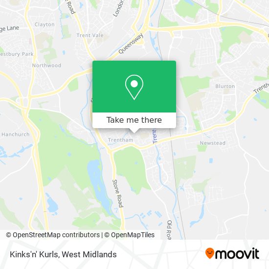 Kinks'n' Kurls map