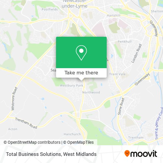 Total Business Solutions map