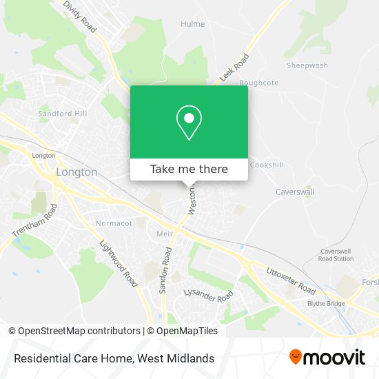 Residential Care Home map