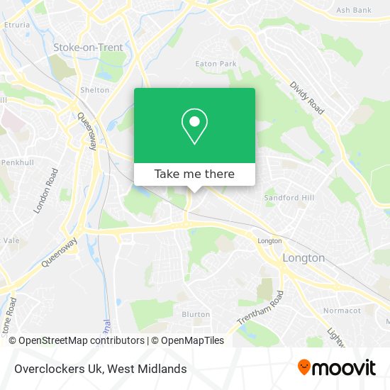 Overclockers Uk map