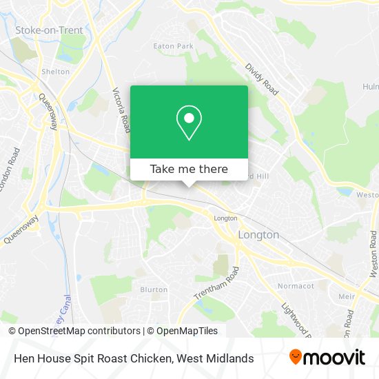 Hen House Spit Roast Chicken map