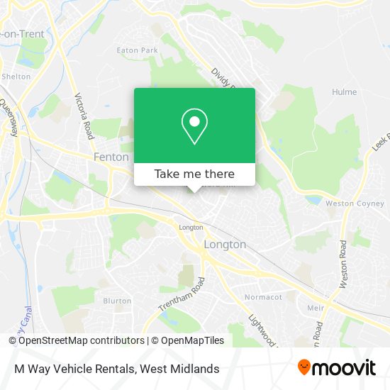 M Way Vehicle Rentals map