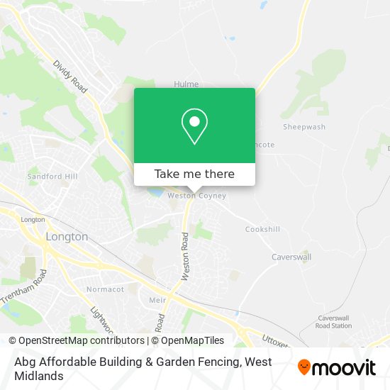 Abg Affordable Building & Garden Fencing map
