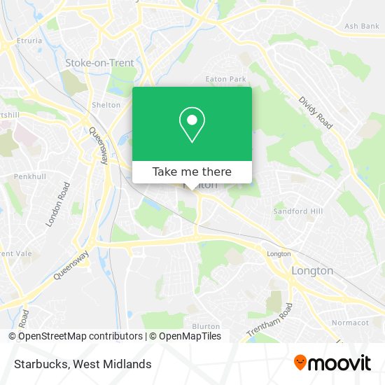 Starbucks map