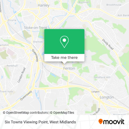 Six Towns Viewing Point map