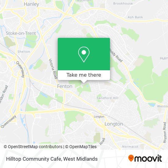 Hilltop Community Cafe map