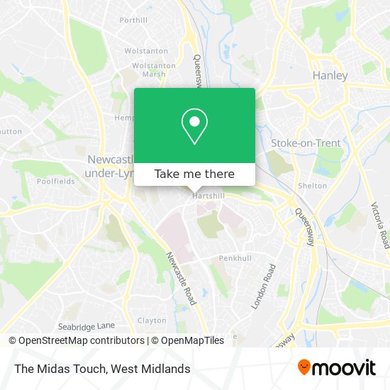 The Midas Touch map