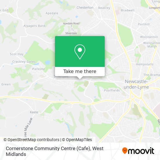 Cornerstone Community Centre (Cafe) map