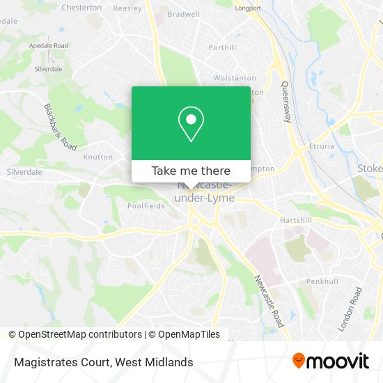 Magistrates Court map